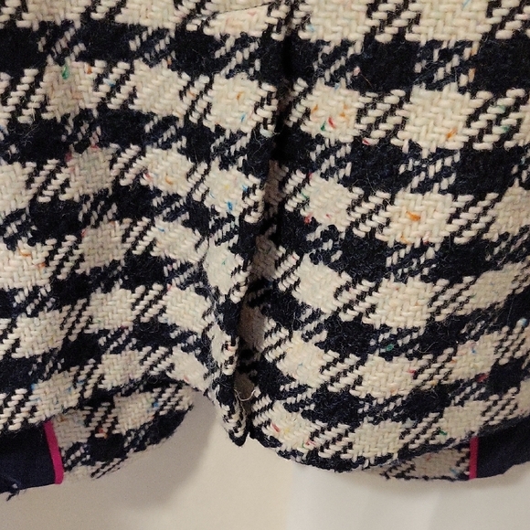 Talbots Women's Black and White Checkered Jacket - Picture 11 of 14